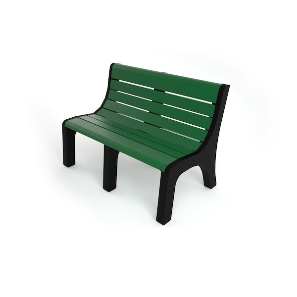 Green 4' Newport Bench